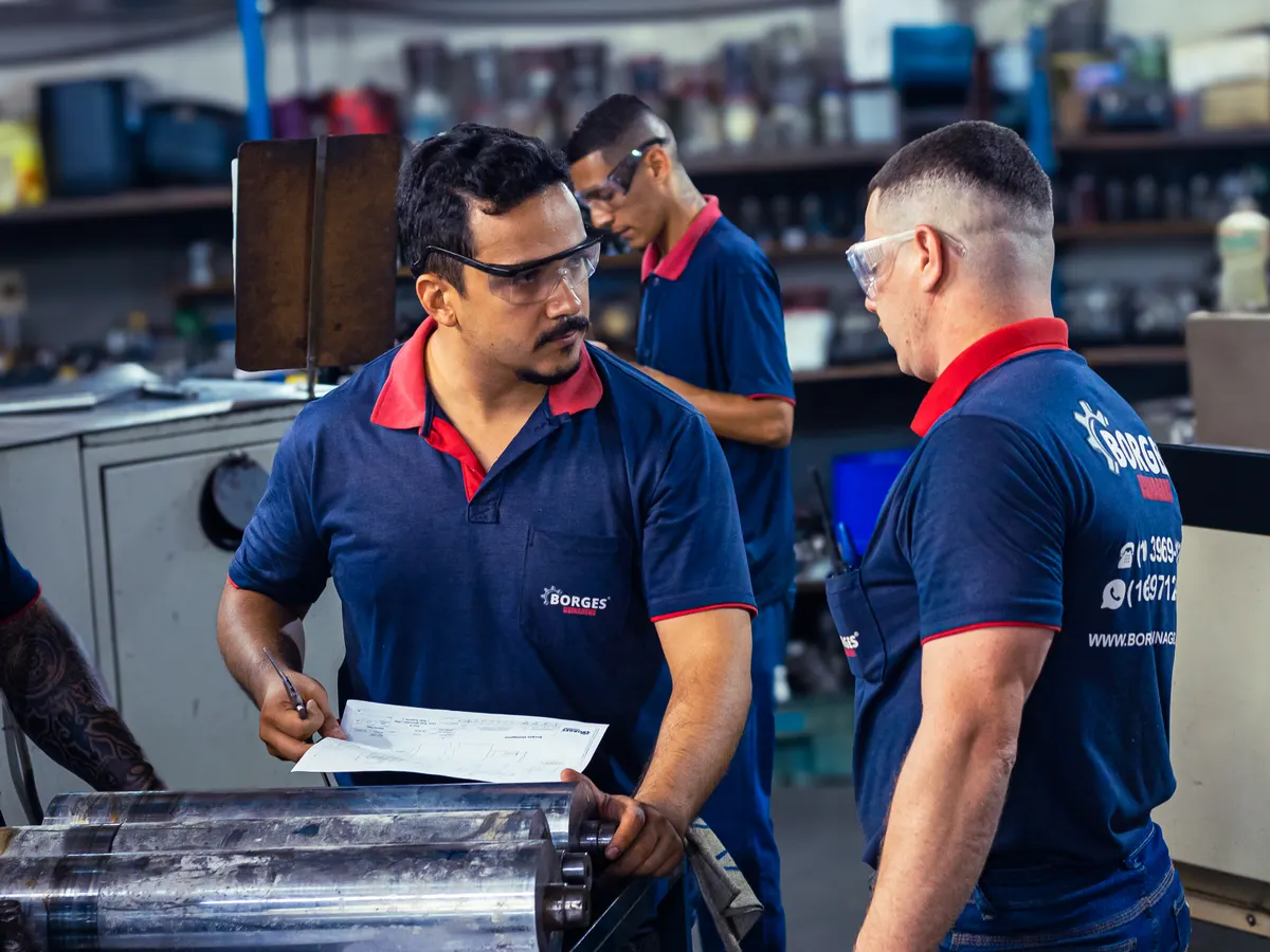 Produção em equipe